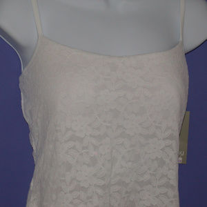 Vestiny Camisole W/ Underwire Bra 42DD White Lace